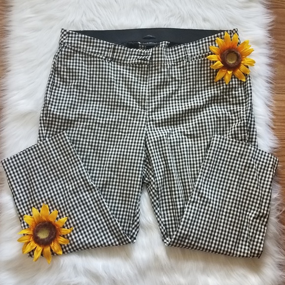 Lane Bryant Pants - Lane Bryant The Lena Black+White Gingham Pants